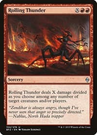 Rolling Thunder from Battle for Zendikar