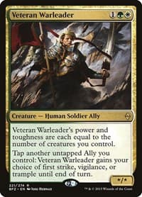 Veteran Warleader from Battle for Zendikar