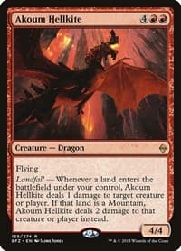 Akoum Hellkite from Battle for Zendikar