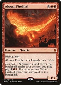 Akoum Firebird from Battle for Zendikar
