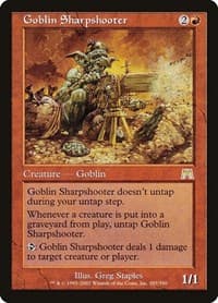 Goblin Sharpshooter from Onslaught