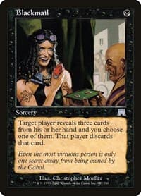 Blackmail from Onslaught