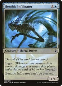 Benthic Infiltrator from Battle for Zendikar