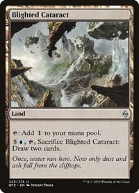 Blighted Cataract from Battle for Zendikar