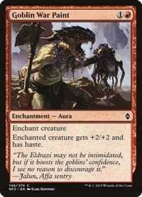 Goblin War Paint from Battle for Zendikar