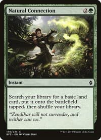 Natural Connection from Battle for Zendikar