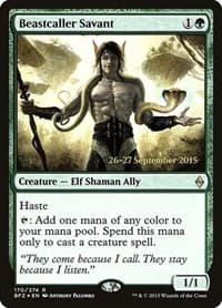 Beastcaller Savant from Prerelease Cards