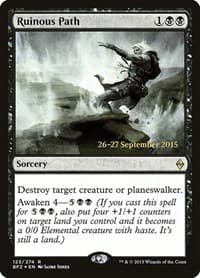 Ruinous Path from Prerelease Cards