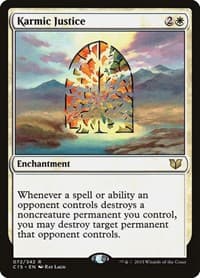 Karmic Justice from Commander 2015