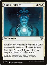 Aura of Silence from Commander 2015