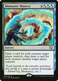 Biomantic Mastery from Commander 2015