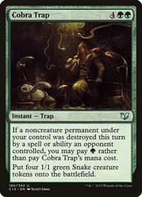Cobra Trap from Commander 2015