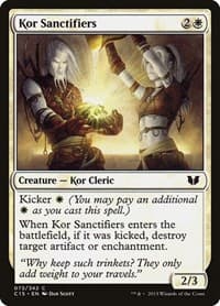 Kor Sanctifiers from Commander 2015