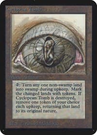 Cyclopean Tomb from Alpha Edition