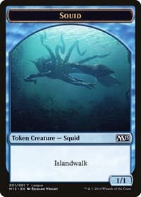 Squid Token from League Promos