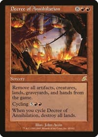 Decree of Annihilation from Scourge