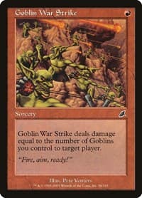 Goblin War Strike from Scourge
