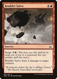 Boulder Salvo from Oath of the Gatewatch