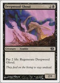 Deepwood Ghoul from 8th Edition