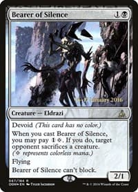 Bearer of Silence from Prerelease Cards