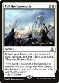 Call the Gatewatch from Prerelease Cards