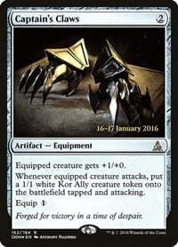 Captain's Claws from Prerelease Cards