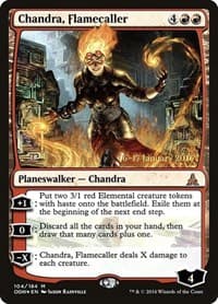Chandra, Flamecaller from Prerelease Cards