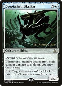 Deepfathom Skulker from Prerelease Cards