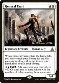 General Tazri from Prerelease Cards