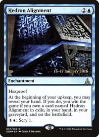 Hedron Alignment from Prerelease Cards