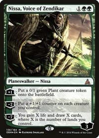 Nissa, Voice of Zendikar from Prerelease Cards