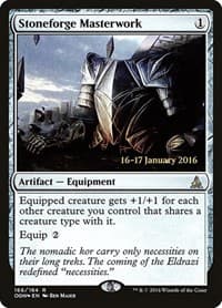 Stoneforge Masterwork from Prerelease Cards