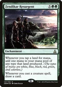 Zendikar Resurgent from Prerelease Cards