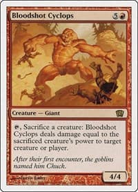 Bloodshot Cyclops from 8th Edition