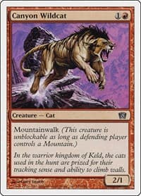 Canyon Wildcat from 8th Edition