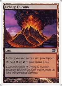 Urborg Volcano from 8th Edition
