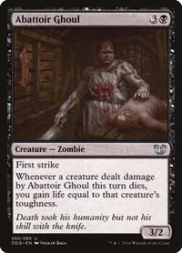 Abattoir Ghoul from Duel Decks: Blessed vs. Cursed