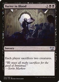 Barter in Blood from Duel Decks: Blessed vs. Cursed