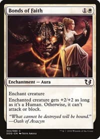 Bonds of Faith from Duel Decks: Blessed vs. Cursed