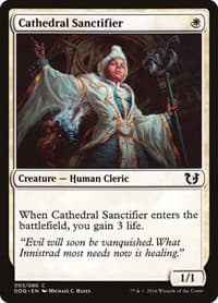 Cathedral Sanctifier from Duel Decks: Blessed vs. Cursed
