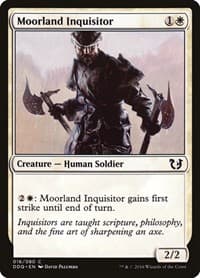 Moorland Inquisitor from Duel Decks: Blessed vs. Cursed