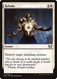 Rebuke from Duel Decks: Blessed vs. Cursed
