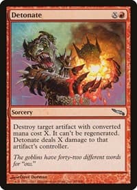 Detonate from Mirrodin