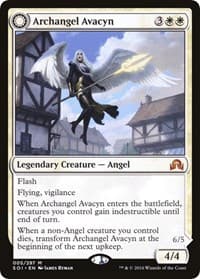 Archangel Avacyn from Shadows over Innistrad