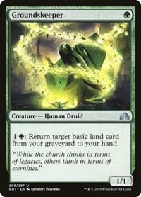 Groundskeeper from Shadows over Innistrad