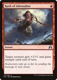Rush of Adrenaline from Shadows over Innistrad
