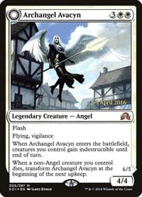 Archangel Avacyn from Prerelease Cards