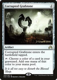 Corrupted Grafstone from Prerelease Cards