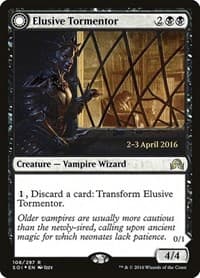Elusive Tormentor from Prerelease Cards