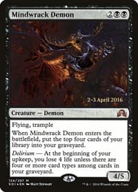 Mindwrack Demon from Prerelease Cards